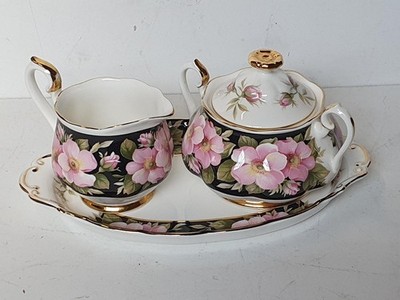 Royal Albert Provincial Flowers Alberta Rose Set, 3tlg.