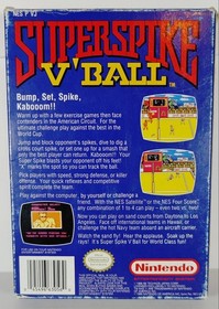 Super Spike V Ball NES (Sistema de Entretenimiento Nintendo) (Sin Manual)