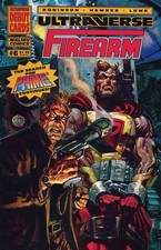 Firearm #6 VF; Malibu | Ultraverse Brereton James Robinson - w/Bag+Board