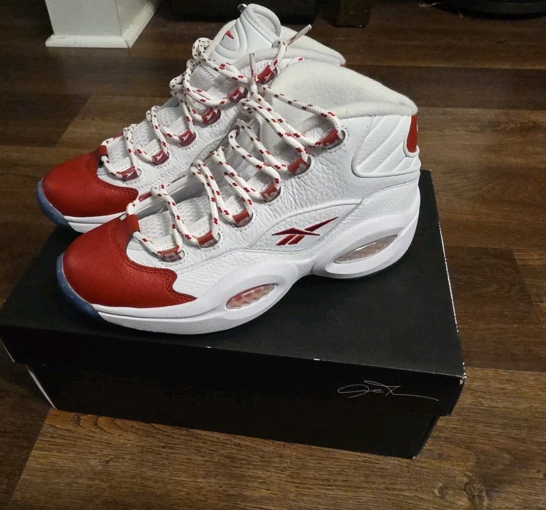 Reebok Question Mid ‘Red Toe’ [100074721] Men’s Size 7