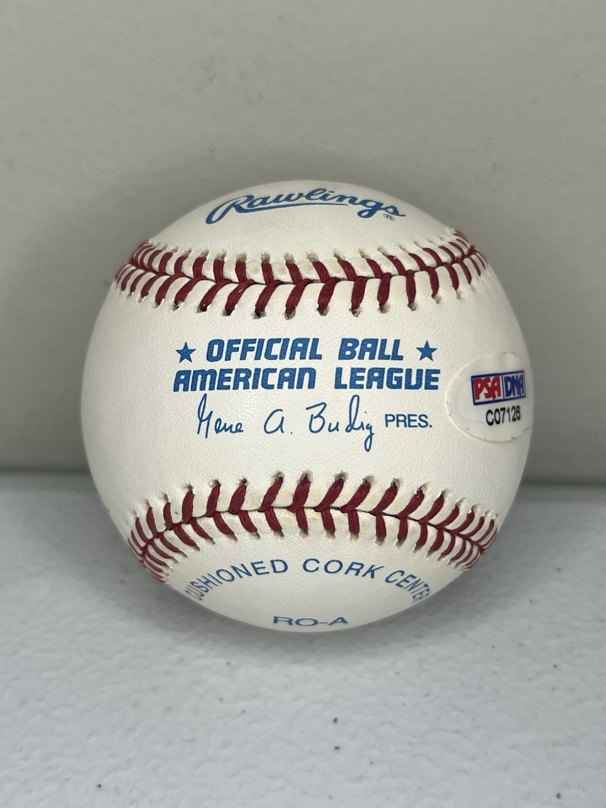 Rod Carew Autographed Baseball Minnesota Twins Hall Of Fame PSA COA Certified view 2