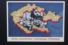 Germany REICH Propaganda, Sudetenland Map Political Imagery UNUSED