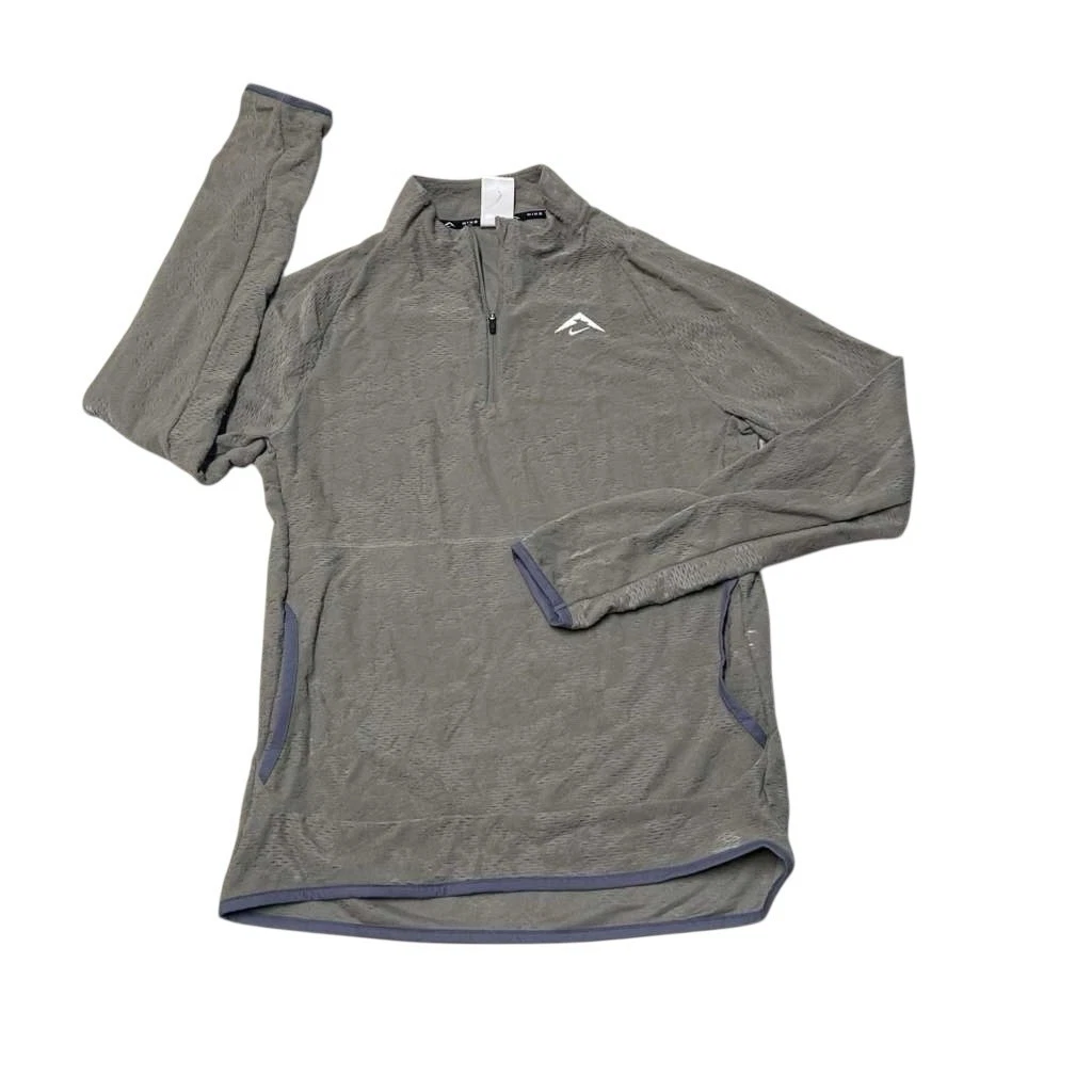 Nike Trail Men's Dri-FIT 1/2-Zip Midlayer Running Top FB7535-053 Size Small