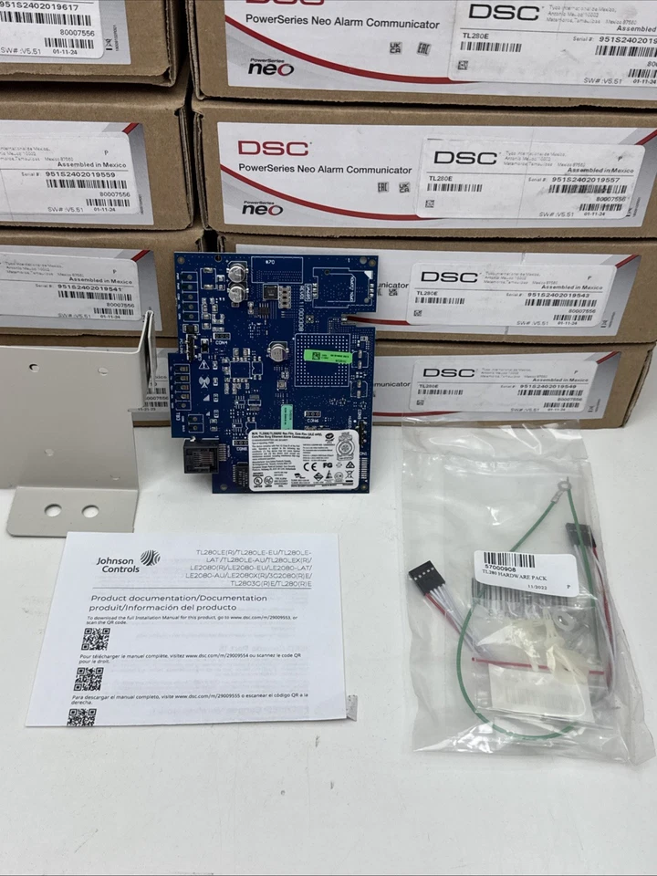 DSC TL280E POWER SERIES NEO ALARM COMMUNICATOR TL280E V5.51 UA685 REV01 - Image 2 of 4