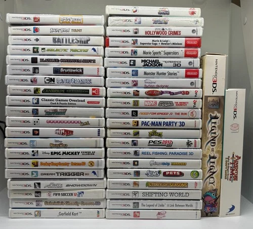 Nintendo 3DS Video Games - New Sealed, Complete CIB - Make your bundle, you pick