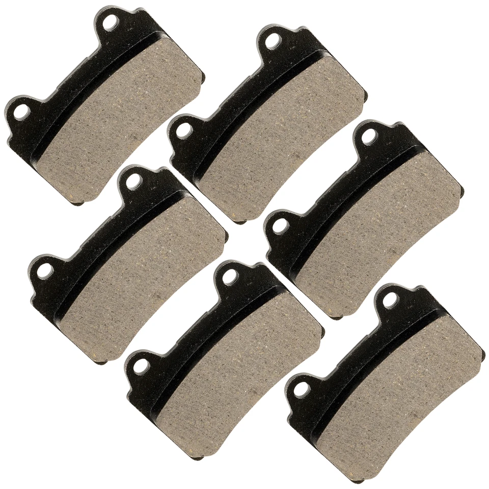 Pastillas de freno delanteras traseras para Yamaha XVZ1300 Venture 1300 1987 1988 pastillas delanteras traseras Foto 3 de 4