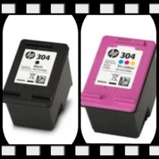 KIT CARTUCCE "ORIGINALI RIGENERATE" HP 304 BK + HP 304 COLORE