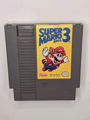 Super Mario Bros. 3 (Nintendo NES, 1990) - Picture 2 of 4
