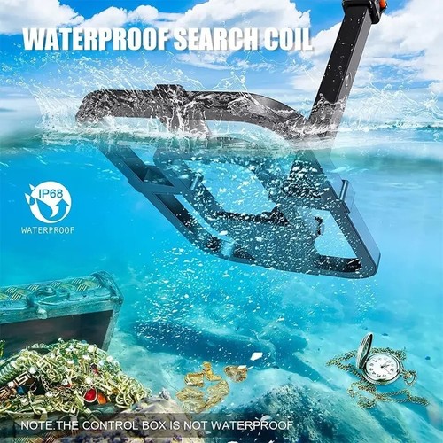 Foldable Metal Detector Underground Gold Coins Finder Treasure Hunting TX-640 - Picture 4 of 7