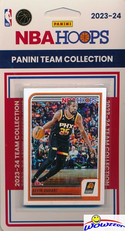 Phoenix Suns 2023/24 Panini Hoops EXCLUSIVE Factory Sealed Team Set-Kevin Durant