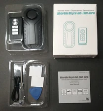 Motorbike Bicycle security alarm waterproof bike motorcycle wireless remote ctrl