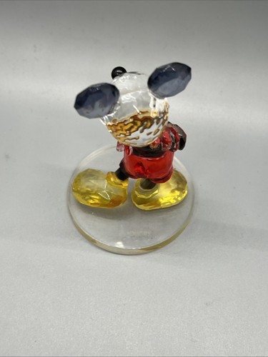 Disney Showcase Acrylic Facets Collection #6009037 MICKEY MOUSE, 3.75" NEW/Box - Picture 4 of 4