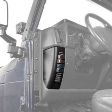 Pillar Light Switch Pod Panel W 4x Rocker Switch Fit Jeep Wrangler Tj 1997-2006