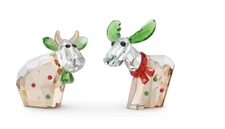 Swarovski Holiday Mo & Ricci, Annual Edition 2022 Crystal #5631102 New in Box