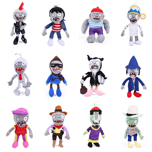 New Plants VS Zombies PVZ Figure Characters Plush Toys Soft Stuffed Doll 6"-12" - Bild 2 von 136