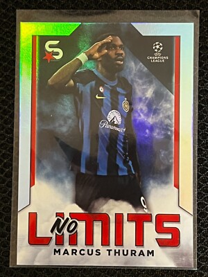 Topps UEFA SUPERSTARS 2023/24 NO LIMITS MARCUS THURAM INTER # NL-08
