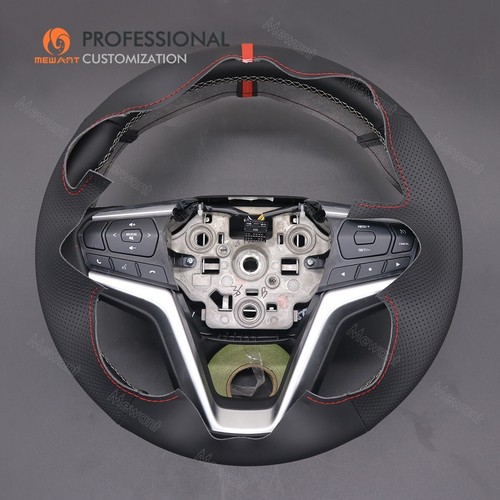 MEWANT Custom Artificial Leather Steering Wheel Cover for Isuzu D-MAX 2021-2022 - Picture 9 of 12