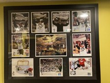 Framed 2009 Pittsburgh Penguins Stanley Cup 10-Photo Collage, Crosby, Lemieux