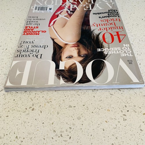 Vogue UK British Magazine January 2006 Fashion Models Photography Beauty - Picture 6 of 10