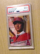 2017 2018 Topps Now Free Agent Signing Shohei Ohtani rookie card RC OS-80 PSA 8