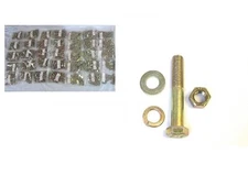 2715 Piece Grade 8 Coarse Thread Hex Head Bolt, Nut, Flat & Lock Washer Kit