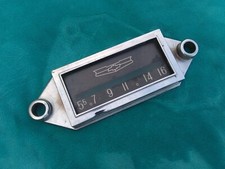 1950s Chevy Radio Bowtie Face Plate Bezel 1958 7270398