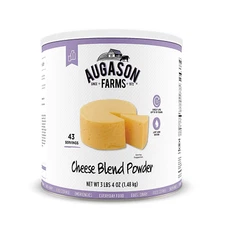 Augason Farms Cheese Blend Powder Certified Gluten Free Large Can, 1.48 Kg