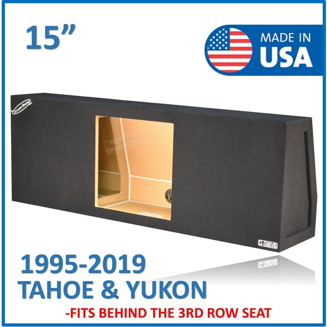 Fits Gmc Yukon 19952019 15" Single Sub Box Subwoofer Enclosure Solo Baric eBay