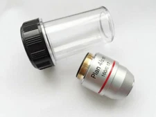 Microscope Objective Lens PLAN DIN 4X 10X 20X 40X 60X 100X RMS Thread CNSCOPE