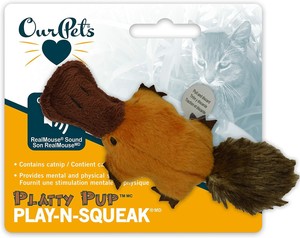 squeaky cat toy