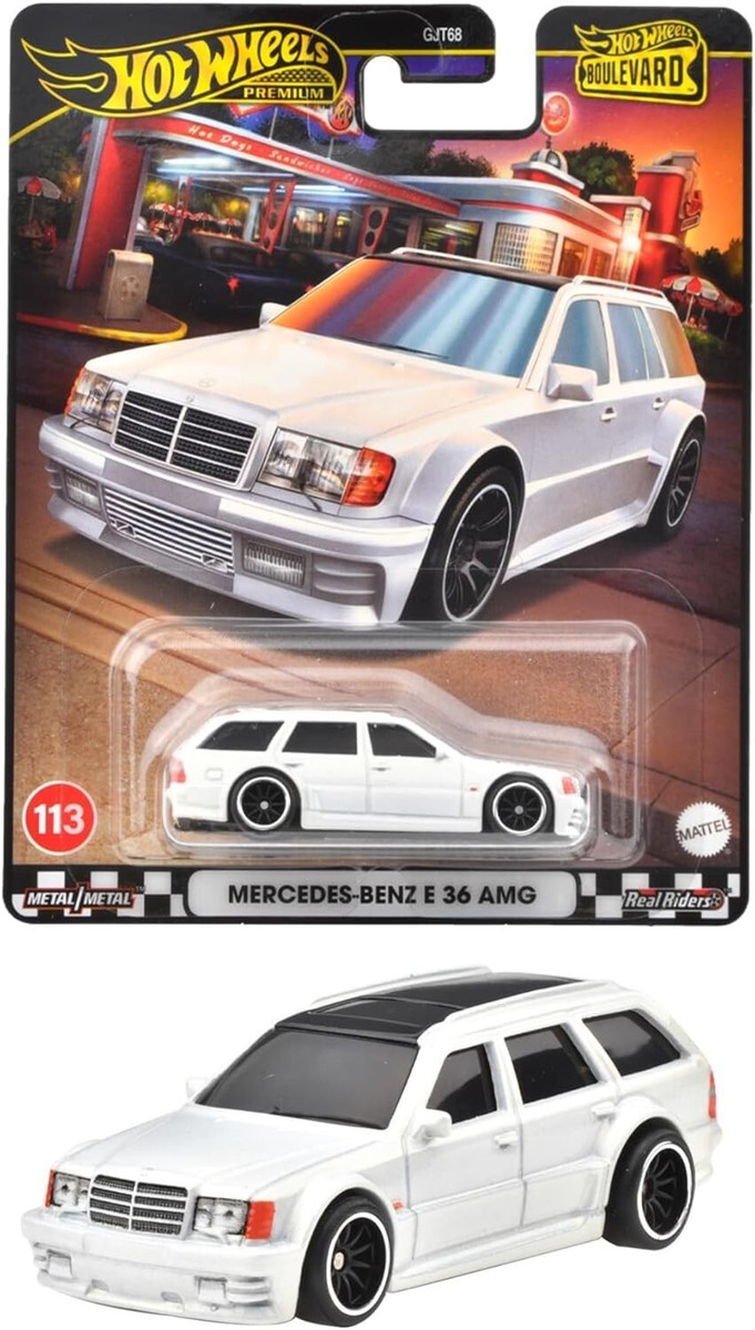 未開封　ホットウィール　メルセデスベンツ　AMG　エステート　E36 Mercedes-Benz E36 AMGの新旧キャスト比較レビュー！ | Hot