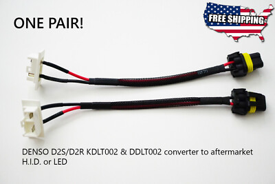 DENSO KOITO KDLT002 DDLT002 D2S ballast conversion harness LED HID Lexus ES 330
