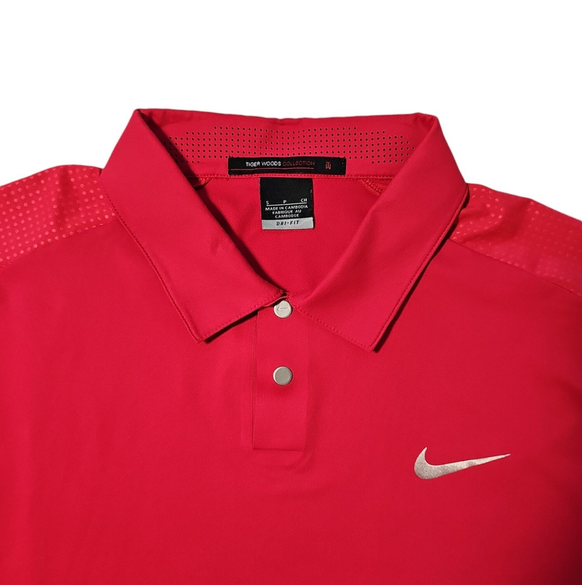 NIKE Tiger Woods PLATINUM　長袖ポロシャツ　XL Nike Tiger Woods Platinum Golf Polo Shirt XL Men Black Poly