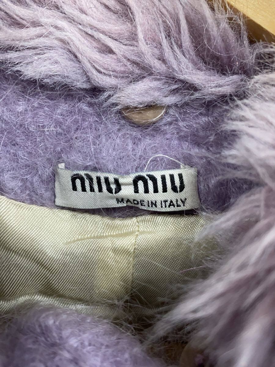 Miu Miu Other Fox Fur Coat 40 Mohair Purple AMM1 2017 1014 Miu Miu Other Fox Fur Coat 40 Mohair Purple AMM1 2017 1014