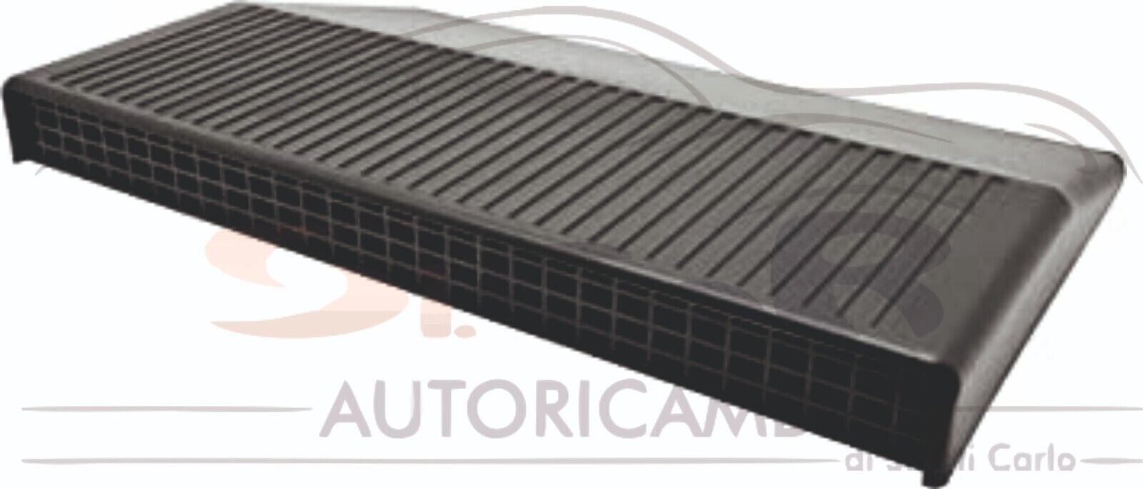 Prisa D'air Pour Capot Fiat Panda 141 - Noire - Universelle - Facile à Installer