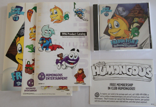 Freddi Fish 2 The Case of The Haunted Schoolhouse-Windows3.1/95-Mac - PC/CD ROM - Picture 7 of 7