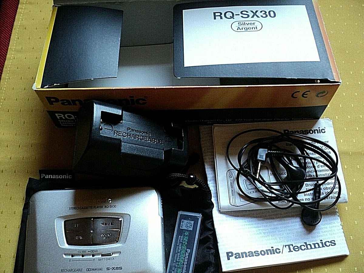 Panasonic RQ-SX30 ポータブルMDプレーヤー Panasonic RQ-SX30 Autoreverse Metal Body Cassette Player