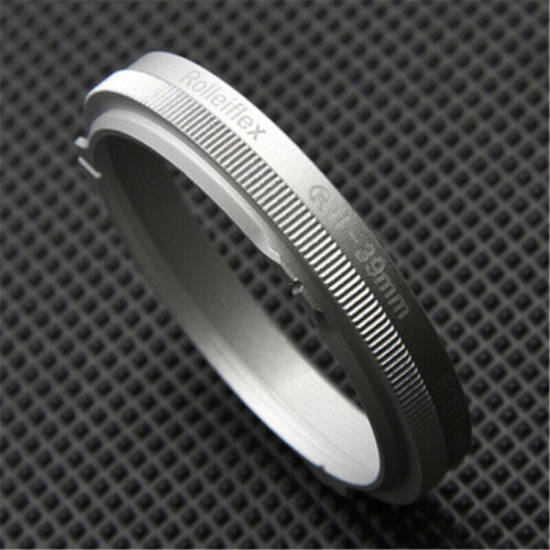 New Rolleiflex Rolleicord Bay I Bay II Bay III UV Lens Filter Silver Black Ring - Picture 14 of 16