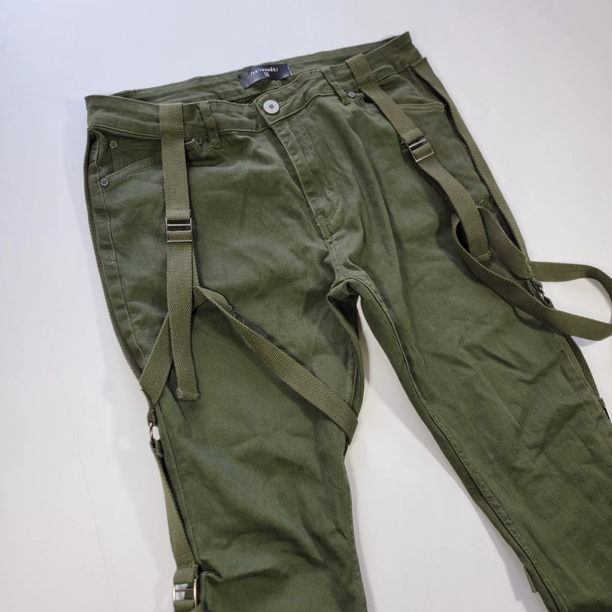 Green color jeans 2025