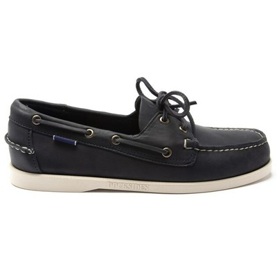 sebago dockside portland leather boat shoes