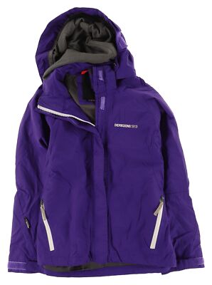 Didriksons Mädchen Kinder Jacke Gr.150 Regenjacke wasserdicht Lila 119089