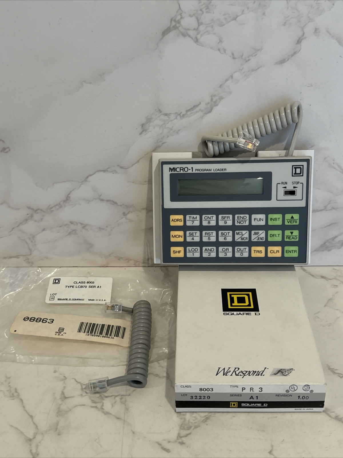 Cargador de Programa Micro-1 SCHNEIDER ELECTRIC 8003-PR3 Serie A1 8003PR3