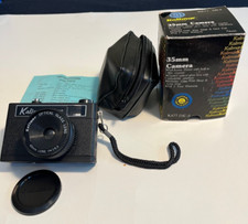 Vintage Kalimar 35 mm Camera K677 DK-3 New, Orig Box, Case, Intructions