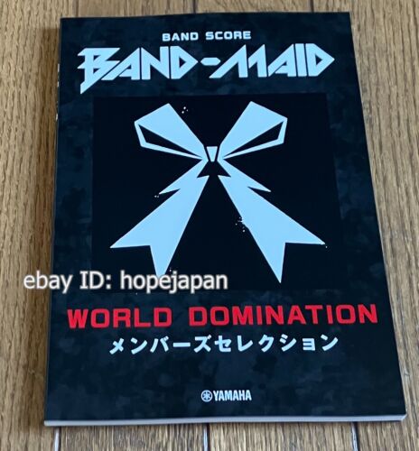 BAND-MAID Band Score Book WORLD DOMINATION Members Selection - Picture 1 of 12