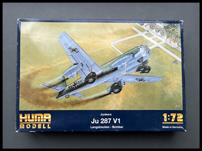 新品　ユンカース　Ju287 V1 爆撃機　ドイツ製　HUMA MODELL s-l400.jpg