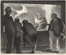 Mabel Dwight : Queer Fish : Archival Art Print