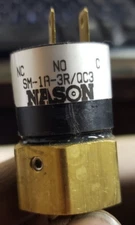 Nason SM-1A-3R Low Pressure Switch 1/4" NPT Male SPST-NO 3 PSI Quick Connect NEW