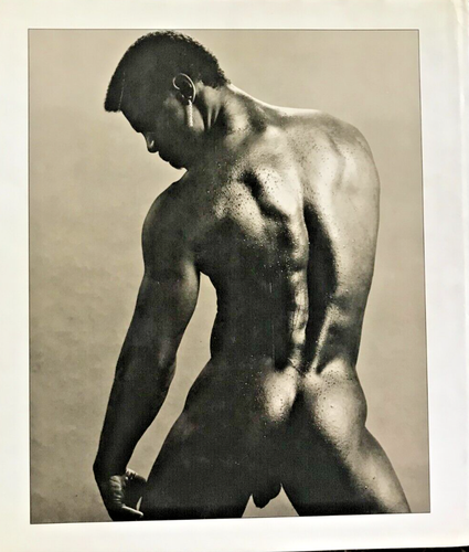 Schwarz Black Noir By Norman Hatton Vintage H.C. Erotic Nude Male Photos MINT - Picture 2 of 9