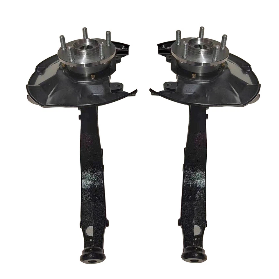 For 2008 2009-2012 Honda Accord TSX Front Steering Knuckles & Wheel Hub Bearings - Image 3 of 4