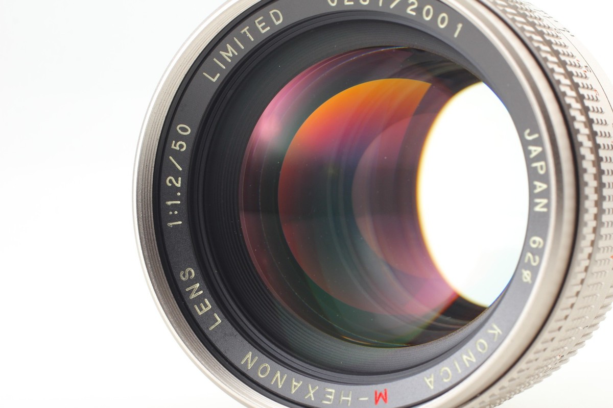 Limited [Unused w/ Hood] Konica M Hexanon 50mm f/1.2 Leica M